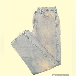 Vintage Baggy Blue Jeans from Wrangler